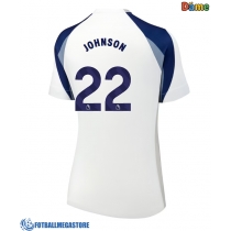 Fotballdrakt Dame Tottenham Hotspur Brennan Johnson #22 Hjemmedrakt 2025-26 Kortermet